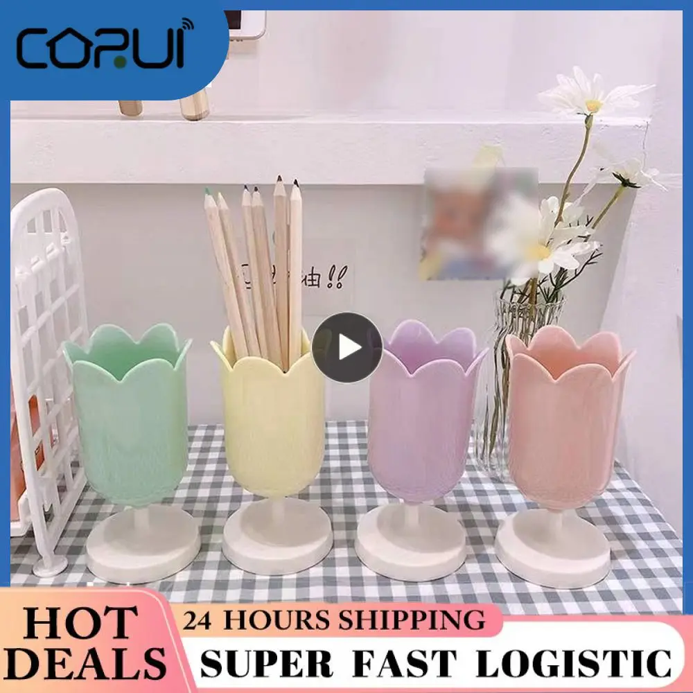 Innovative Design Pen Holder Plastic Makeup Brush Storage Bucket Anti-fall Storage Box Durable Storage Basket/box High Capacity
Innovative Design Pen Holder Plastic Makeup Brush Storage Bucket Anti-fall Storage Box Durable Storage Basket/box High Capacity