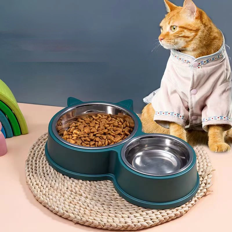 Double Stainless Steel Bowl for Cat and Dog Non-Slip Feeding Supplies Water Bowl Durable Small Dog
Double Stainless Steel Bowl for Cat and Dog Non-Slip Feeding Supplies Water Bowl Durable Small Dog