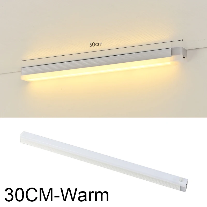 Подсветка для шкафа, 3 цвета, перезаряжаемая, с датчиком движения
Подсветка для шкафа, 3 цвета, перезаряжаемая, с датчиком движения