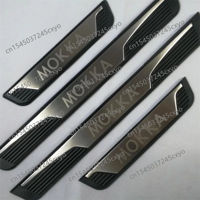 For Opel Mokka Vauxhall Mokka X 2012-2019 Door Sill Scuff Plate Guard Stainless Steel Kick Pedal Sticker Car Styling Accessories
For Opel Mokka Vauxhall Mokka X 2012-2019 Door Sill Scuff Plate Guard Stainless Steel Kick Pedal Sticker Car Styling Accessories