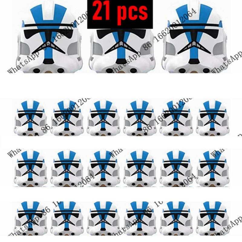 21pcs/lot Clone Force 99 Cody 501st Clone Legion Death Watch Clone Trooper Building Blocks Brick Star Model Figures Kids Toys
21pcs/lot Clone Force 99 Cody 501st Clone Legion Death Watch Clone Trooper Building Blocks Brick Star Model Figures Kids Toys