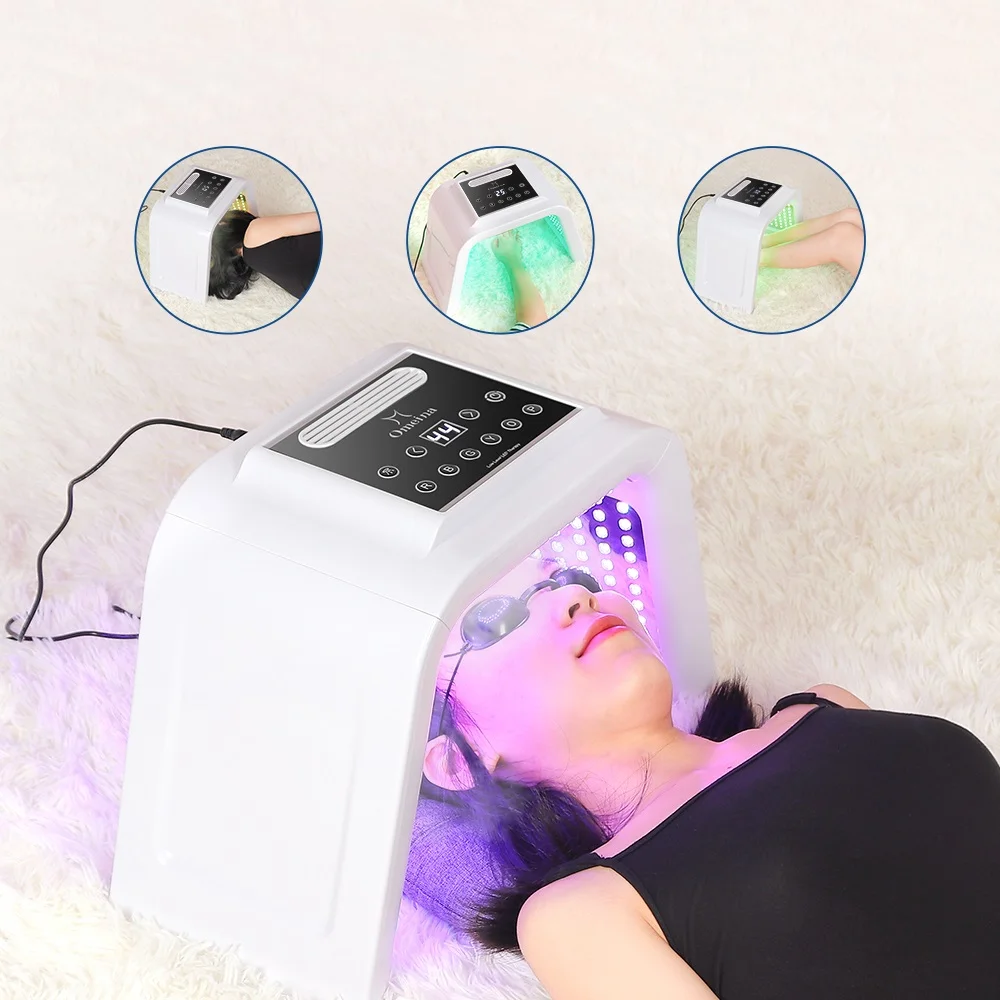 New Facial Mask 7 Color LED Phototherapy PDT Spectrometer Treatment Lamp Skin Moisturizing Spray Acne Removal Red Blue Beauty 
New Facial Mask 7 Color LED Phototherapy PDT Spectrometer Treatment Lamp Skin Moisturizing Spray Acne Removal Red Blue Beauty