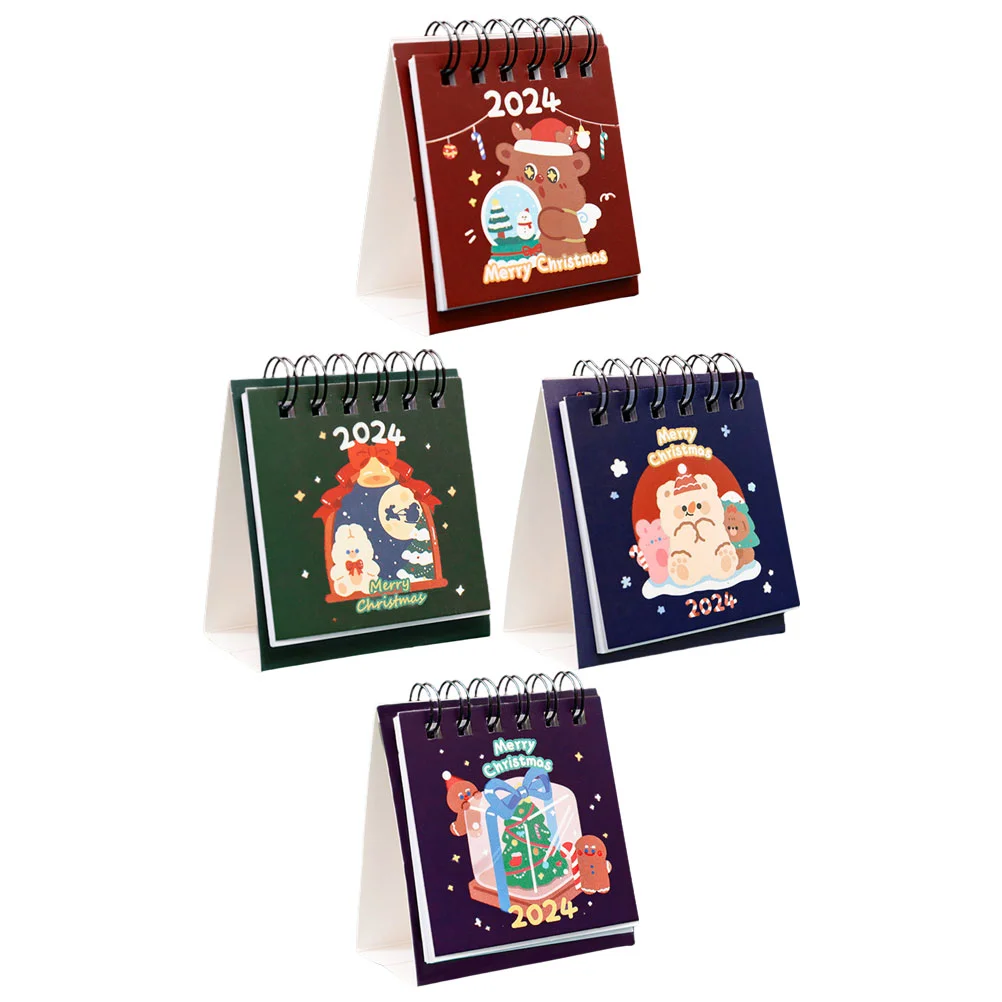 4Pcs Xmas Themed Calendar Christmas Standing Calendar Decorative Monthly Calendar Home Supply
4Pcs Xmas Themed Calendar Christmas Standing Calendar Decorative Monthly Calendar Home Supply