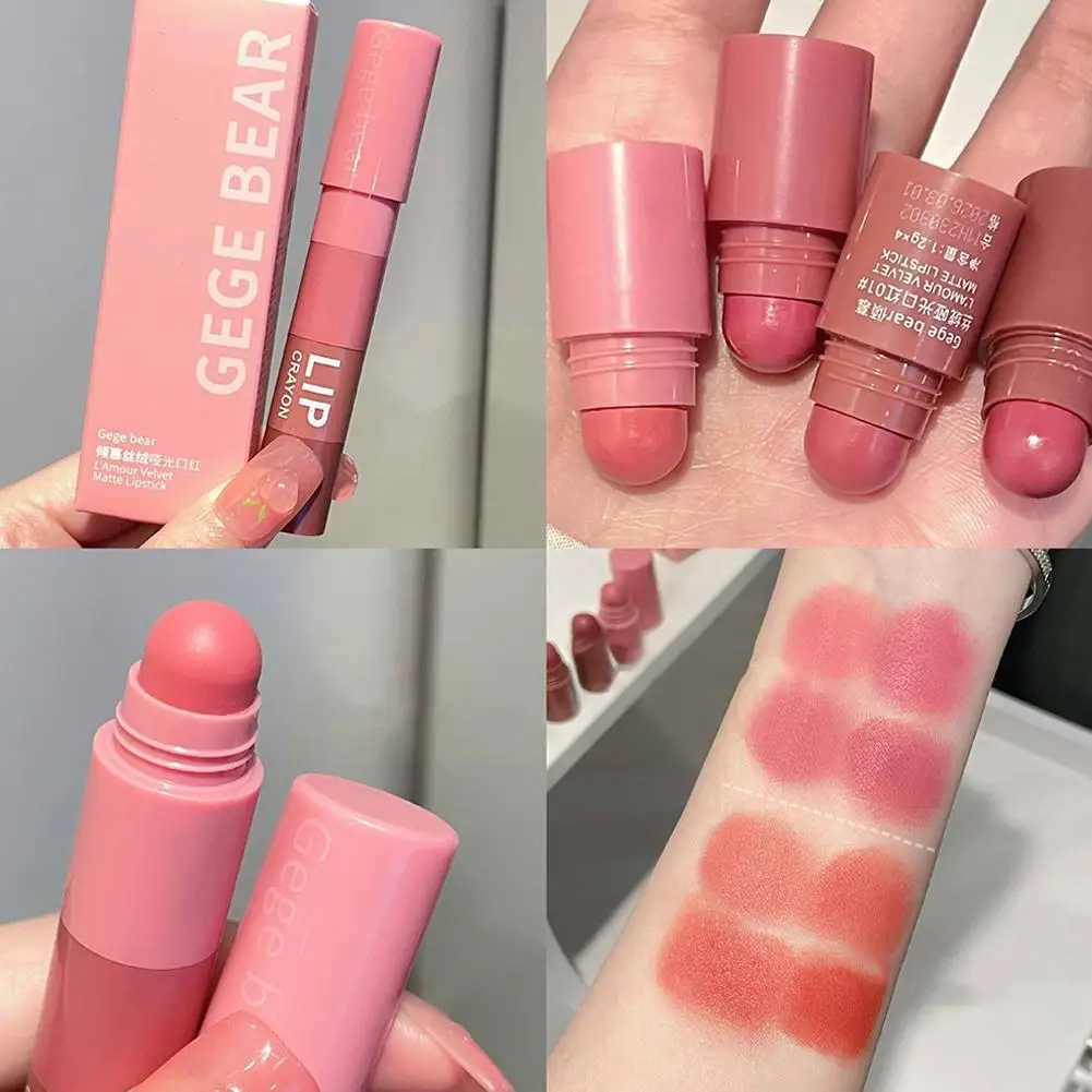 4 In 1 Multicolour Nude Velvet Matte Crayon Lipstick Tint Cosmetic Red Lip Sexy Lips Pen Makeup Non-stick Lipstick Pencil C H1e0
4 In 1 Multicolour Nude Velvet Matte Crayon Lipstick Tint Cosmetic Red Lip Sexy Lips Pen Makeup Non-stick Lipstick Pencil C H1e0