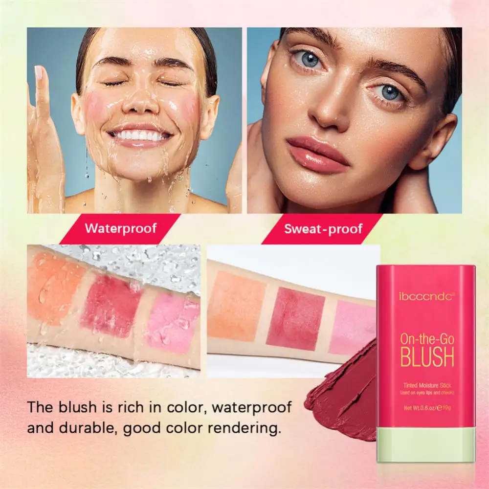 3colors Matte Fit Rouge Lush Blush Stick Shimmer Cheek Rouge Smooth Cream Natural Long Lasting Makeup Blusher Cosmetics
3colors Matte Fit Rouge Lush Blush Stick Shimmer Cheek Rouge Smooth Cream Natural Long Lasting Makeup Blusher Cosmetics