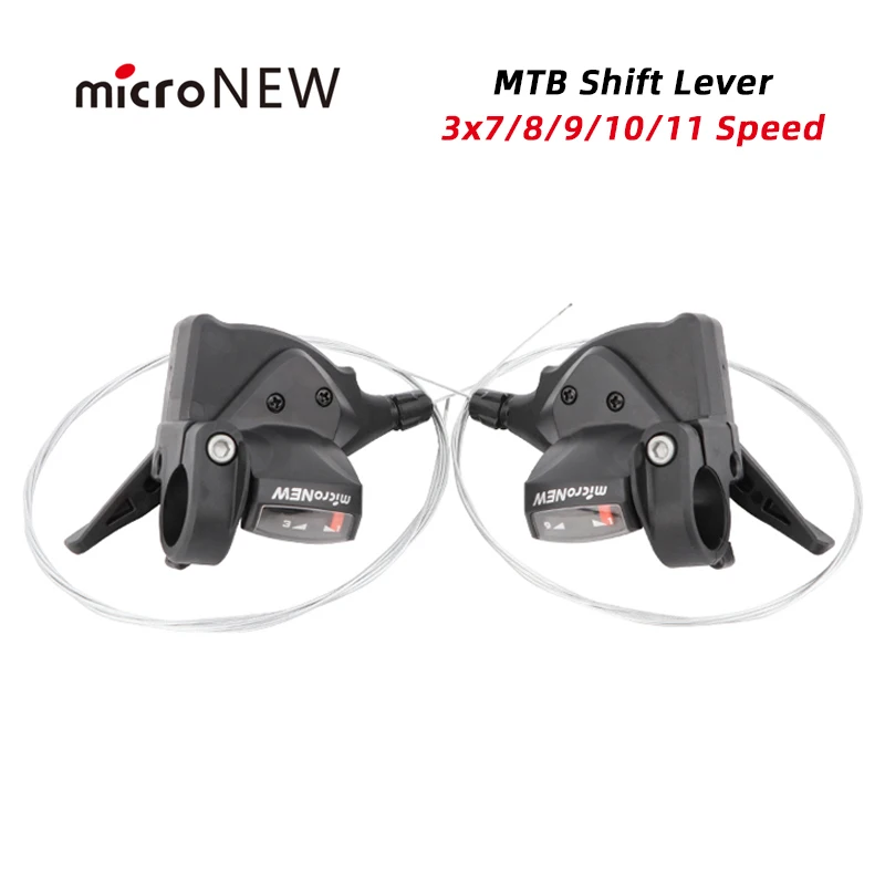 MicroNEW Bicycle Shifter 3x7 3X8 3X9 3X10 3X11 Speed Mountain Bike Front and Rear Shifter Mountain Bike Shifter Bicycle Parts
MicroNEW Bicycle Shifter 3x7 3X8 3X9 3X10 3X11 Speed Mountain Bike Front and Rear Shifter Mountain Bike Shifter Bicycle Parts
