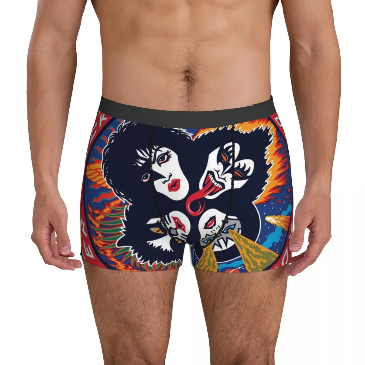 Kiss Band нижнее белье Kiss Поклонники группы мужские трусы-боксеры простой багажник модный дизайн размера плюс трусы
Kiss Band нижнее белье Kiss Поклонники группы мужские трусы-боксеры простой багажник модный дизайн размера плюс трусы