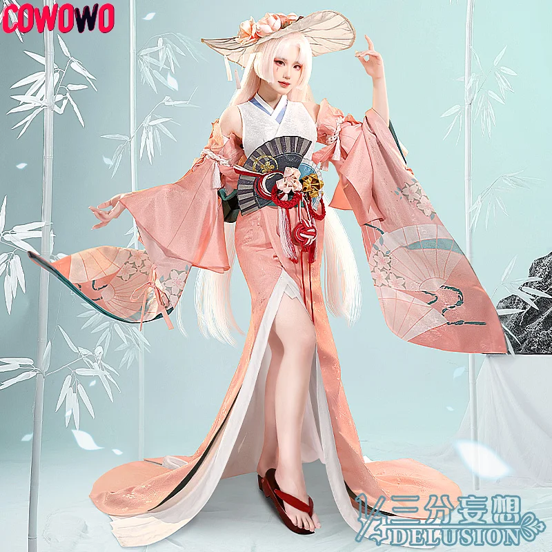 COWOWO Onmyoji SSR Shiranui Cosplay Costume New Skin Game Suit Gorgeous Kimono Uniform Fashion Dress Halloween Party Outfit New
COWOWO Onmyoji SSR Shiranui Cosplay Costume New Skin Game Suit Gorgeous Kimono Uniform Fashion Dress Halloween Party Outfit New