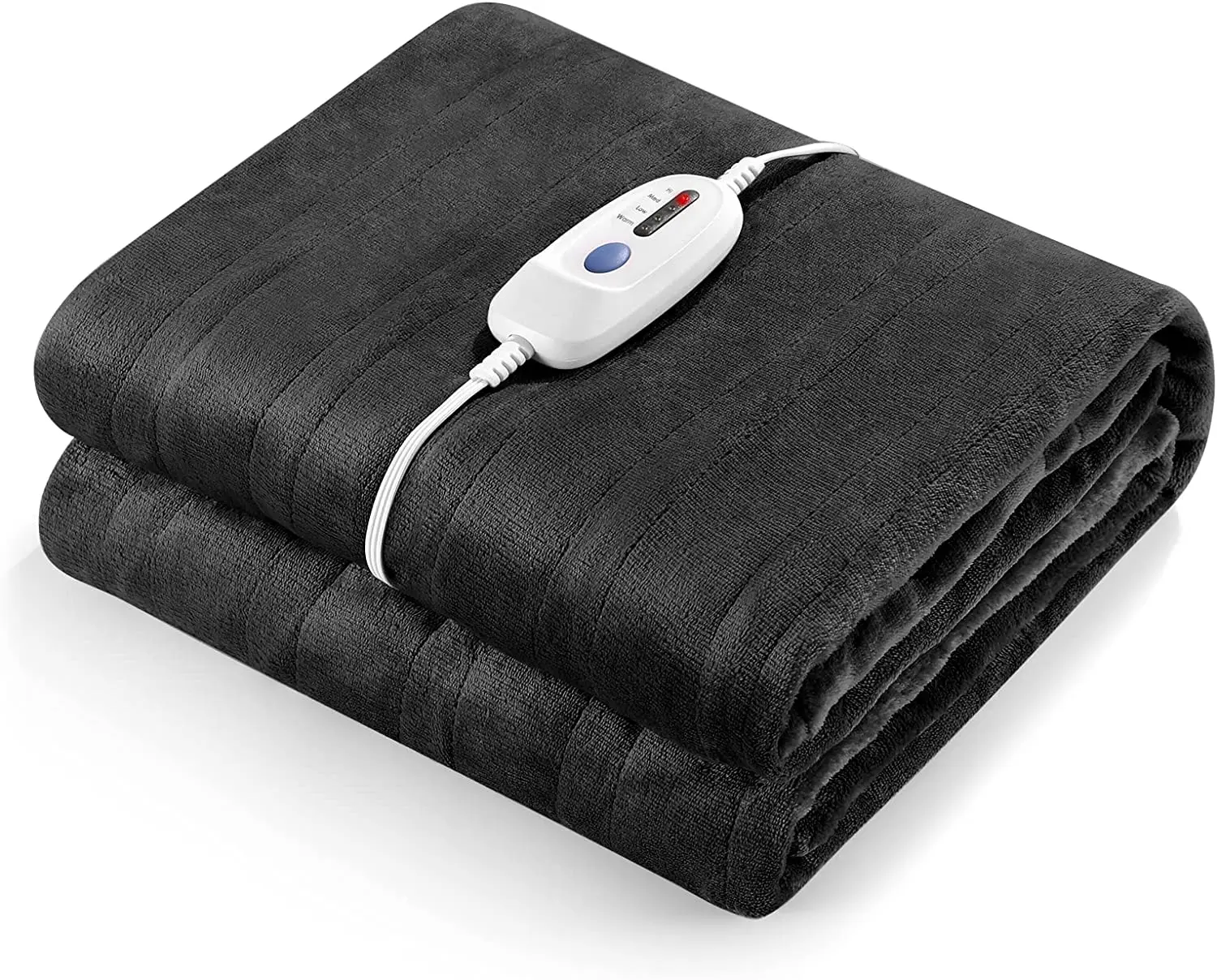 Electric Heated Blanket Full Size 72" x 84" Double Flannel Heated Blanket with 4 Heating Levels & 10 Hours Auto Off, Comfort Fas
Electric Heated Blanket Full Size 72" x 84" Double Flannel Heated Blanket with 4 Heating Levels & 10 Hours Auto Off, Comfort Fas