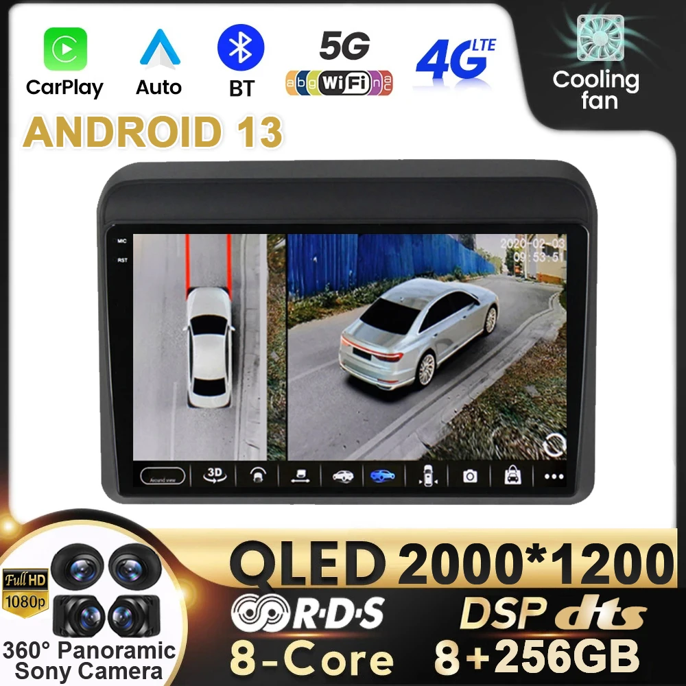 

9“ Android 13 Car Radio Stereo Receiver For Suzuki Ignis 2016 2017 2018 2019 2020 Auto Multimedia Video Screen No 2Din 2 Din DVD