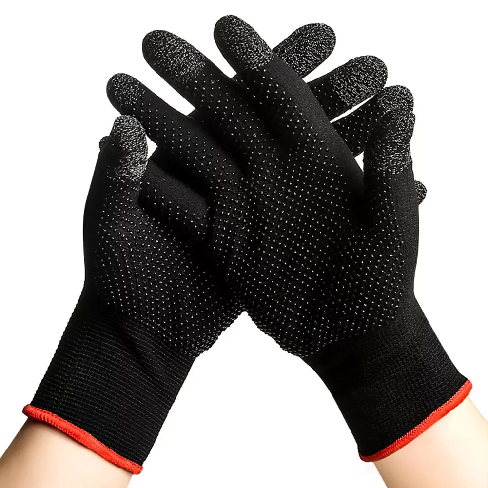 2pcs Hand Cover Game Controller for PUBG Sweat Proof Non-Scratch Sensitive Touch Screen Gaming Finger Thumb Sleeve Gloves
2pcs Hand Cover Game Controller for PUBG Sweat Proof Non-Scratch Sensitive Touch Screen Gaming Finger Thumb Sleeve Gloves