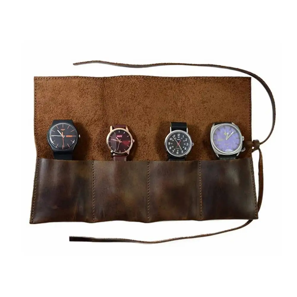 Watch Storage Case Bags Travel Leather Watch Organizer Jewelry Watch Protective Holder Box With Closing Strap Watch Pouch
Watch Storage Case Bags Travel Leather Watch Organizer Jewelry Watch Protective Holder Box With Closing Strap Watch Pouch