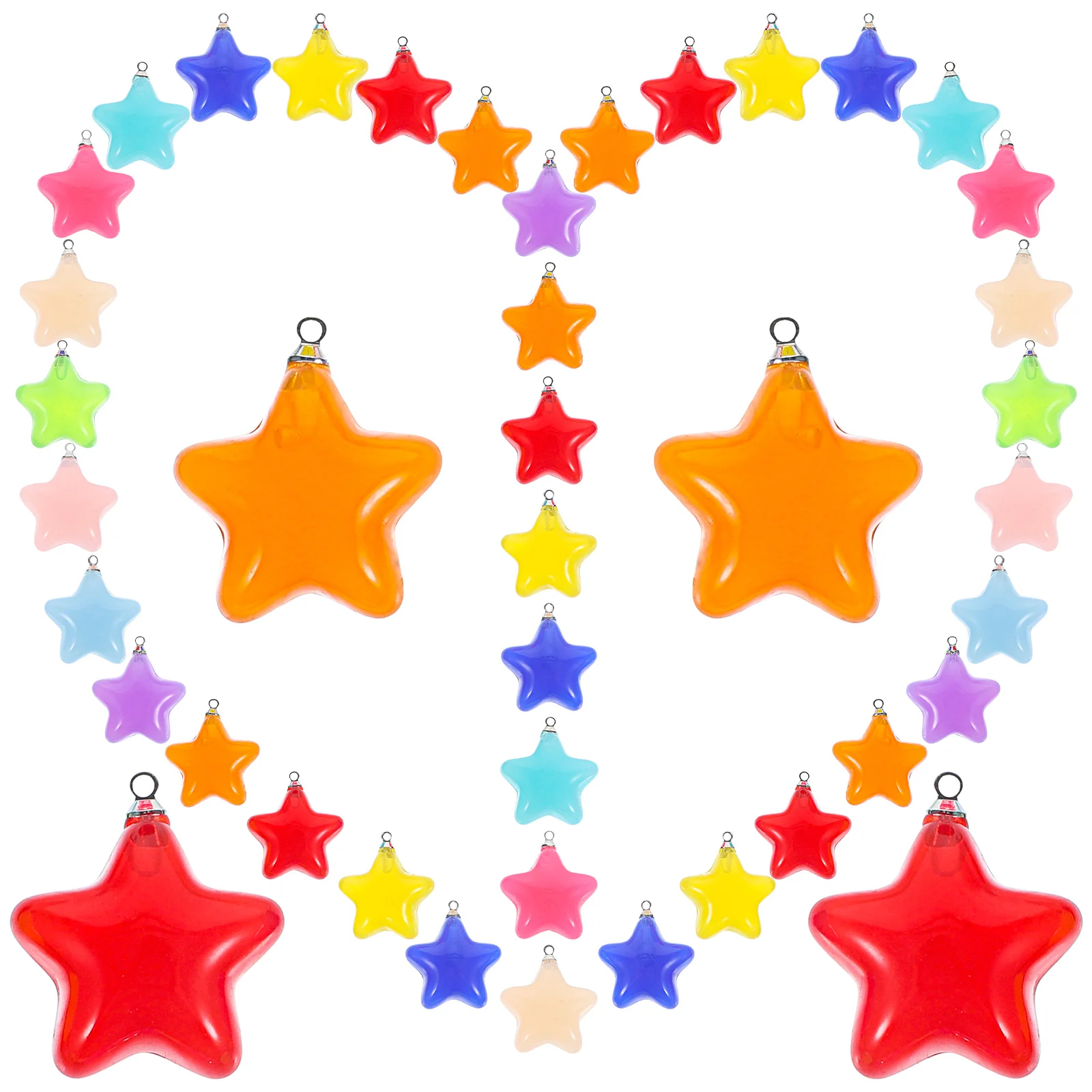 Accessories Acrylic Star Charms DIY Necklace Pendants Handbags Decorative Pendent
Accessories Acrylic Star Charms DIY Necklace Pendants Handbags Decorative Pendent