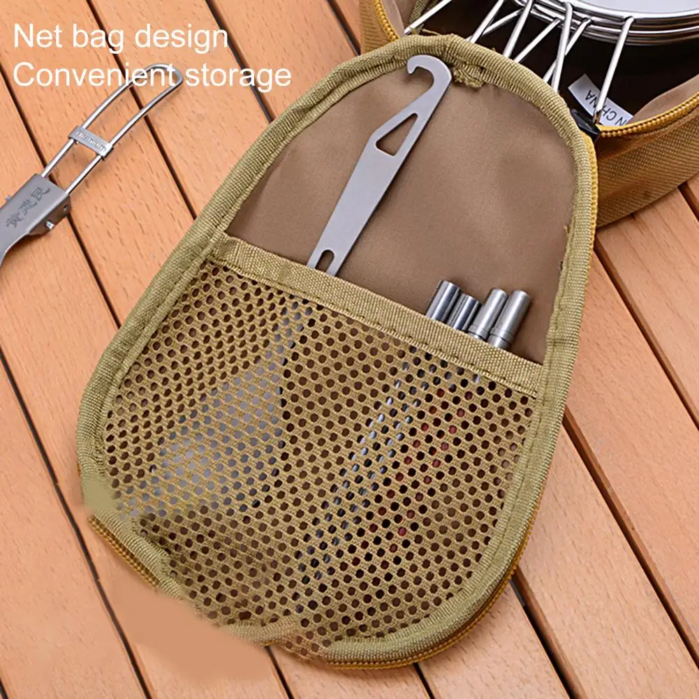 Camping Cookware Kitchen Cooking Utensil Organizer Portable BBQ Storage Bag Travel Tableware Storage Bag Pouch Outdoor Supplies
Camping Cookware Kitchen Cooking Utensil Organizer Portable BBQ Storage Bag Travel Tableware Storage Bag Pouch Outdoor Supplies