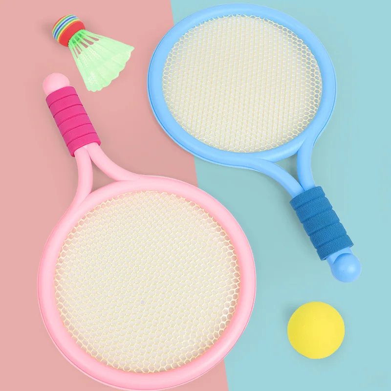 1 Set New Plastic Children Tennis Badminton Toys Outdoor Indoor Sports Leisure Toys Parent-child Toys Tennis Rackets Kids Gifts
1 Set New Plastic Children Tennis Badminton Toys Outdoor Indoor Sports Leisure Toys Parent-child Toys Tennis Rackets Kids Gifts