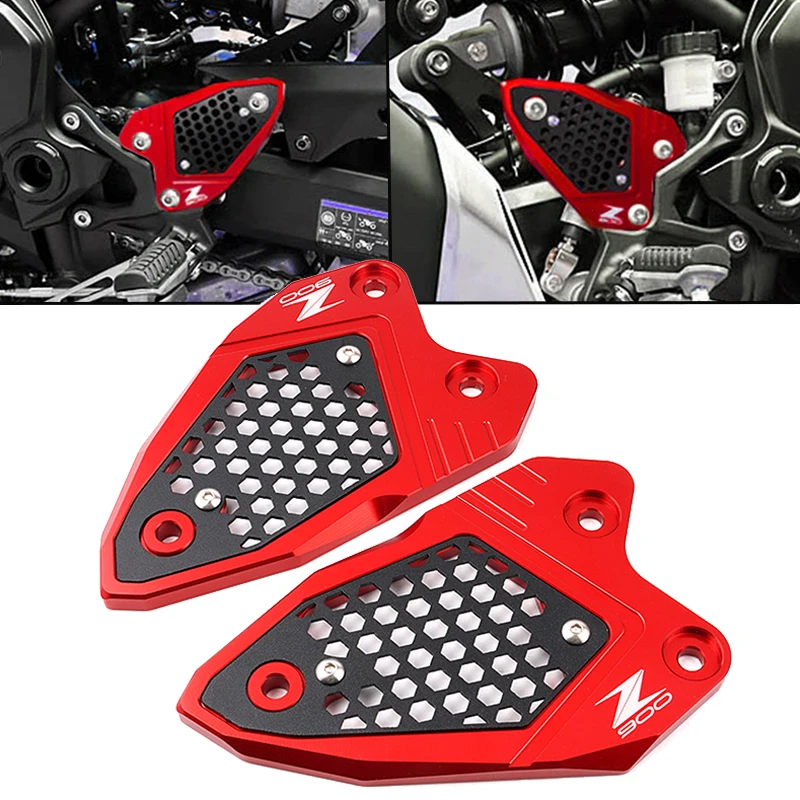Z900 Heel Plates Guard Motorcycle Accessories FootPeg Footrest Rear Set Protector for KAWASAKI Z 900 2017 2018 2019 2020 2021 22
Z900 Heel Plates Guard Motorcycle Accessories FootPeg Footrest Rear Set Protector for KAWASAKI Z 900 2017 2018 2019 2020 2021 22