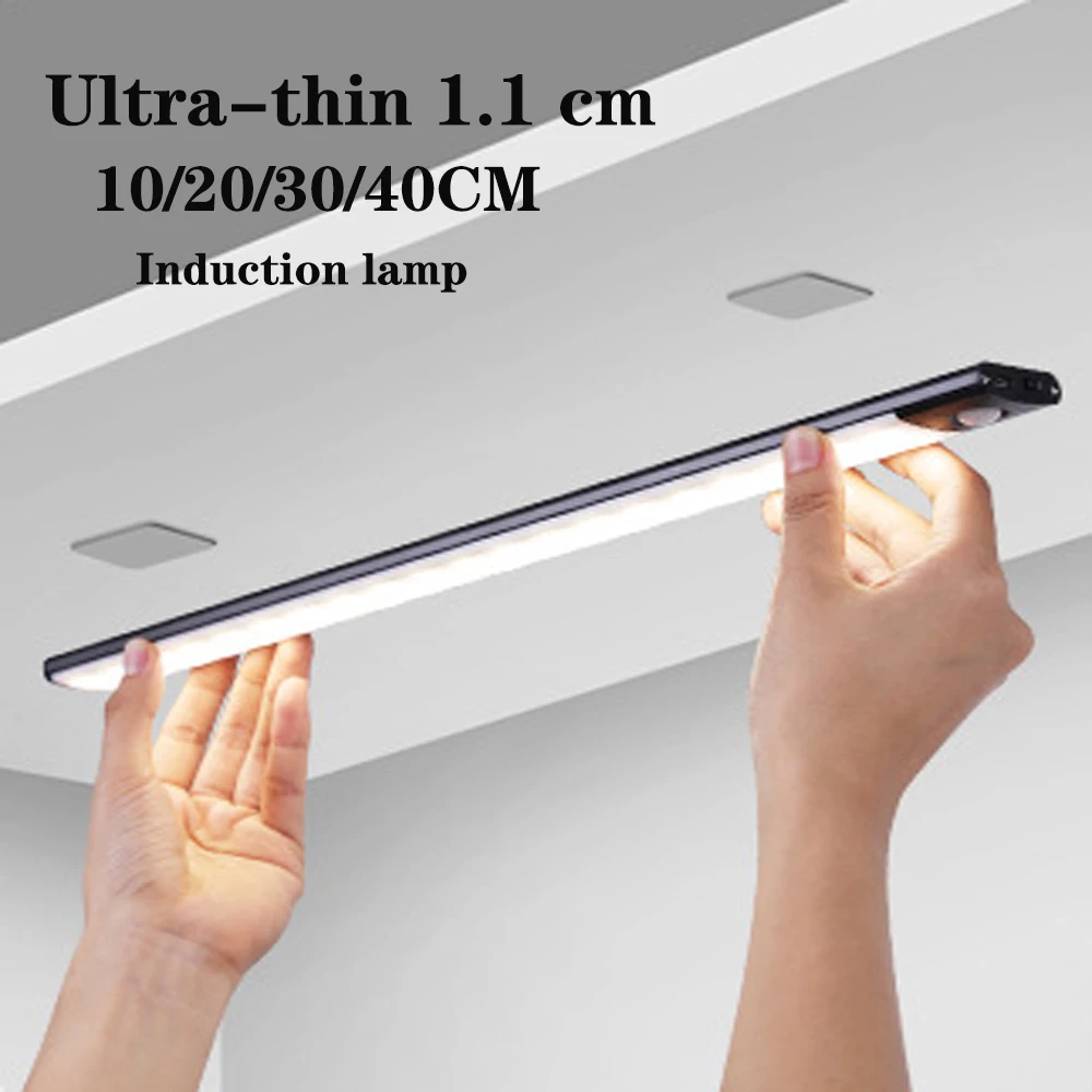 USB Charging LED Night Light Motion Sensor Wireless Ultra Thin Lamp for Kitchen Cabinet Bedroom Wardrobe Aisle Light Detector CP
USB Charging LED Night Light Motion Sensor Wireless Ultra Thin Lamp for Kitchen Cabinet Bedroom Wardrobe Aisle Light Detector CP