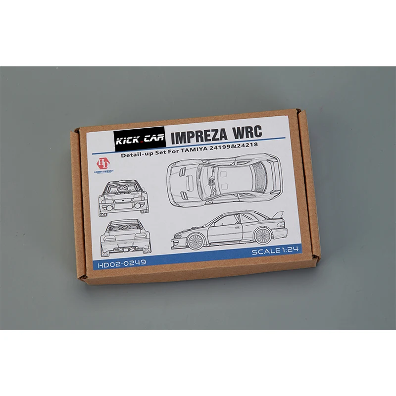 Hobby Design HD02-0249 1/24 Impreza WRC 98 набор деталей для сборки деталей, набор металлических модификаций автомобилей
Hobby Design HD02-0249 1/24 Impreza WRC 98 набор деталей для сборки деталей, набор металлических модификаций автомобилей