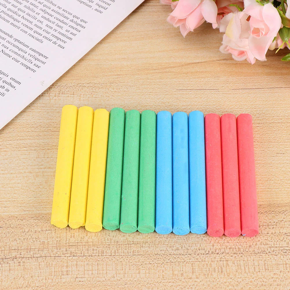 2 Boxes/24Pcs Water Soluble Chalk Dust-free Blackboard Chalk Graffiti Chalk
2 Boxes/24Pcs Water Soluble Chalk Dust-free Blackboard Chalk Graffiti Chalk