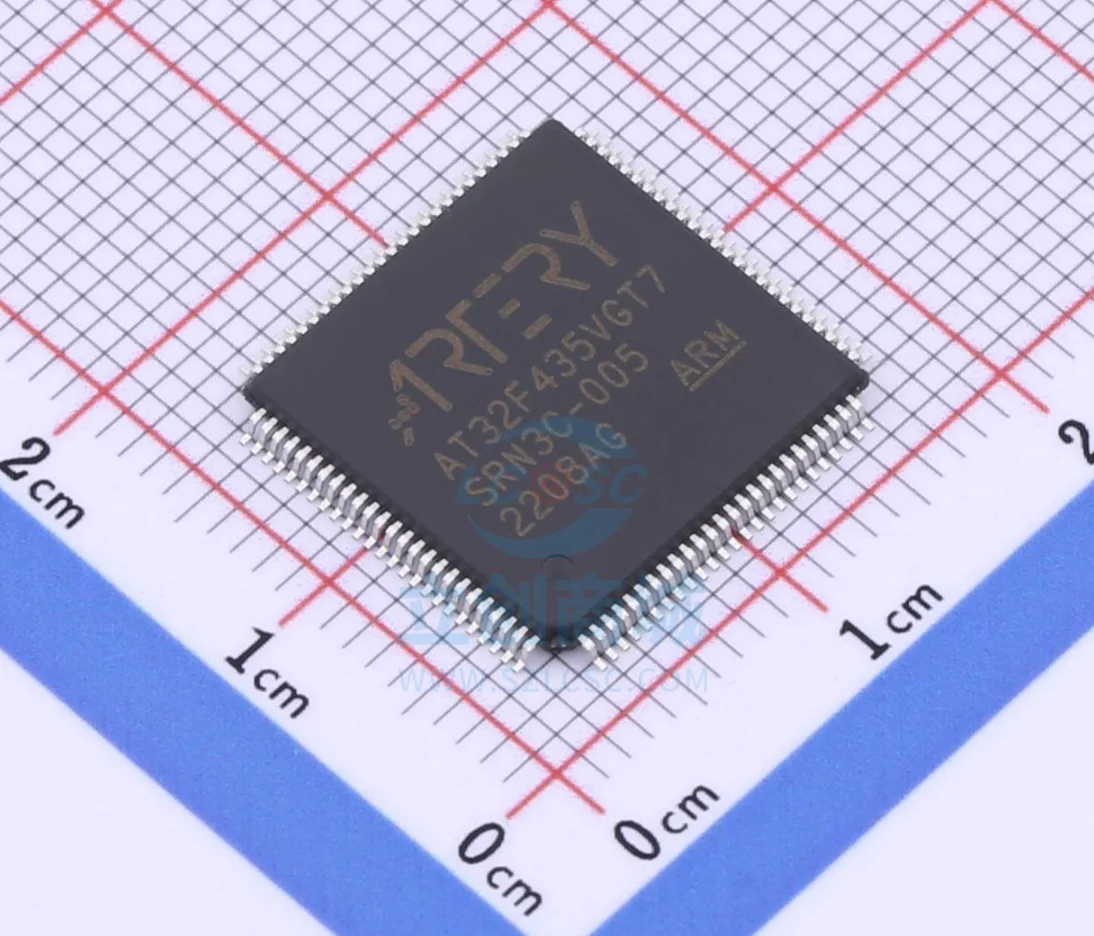 AT32F435VGT7 100% Brand New Original Package LQFP-100 Genuine MCU (MCU/MPU/SOC) IC Chip
AT32F435VGT7 100% Brand New Original Package LQFP-100 Genuine MCU (MCU/MPU/SOC) IC Chip
