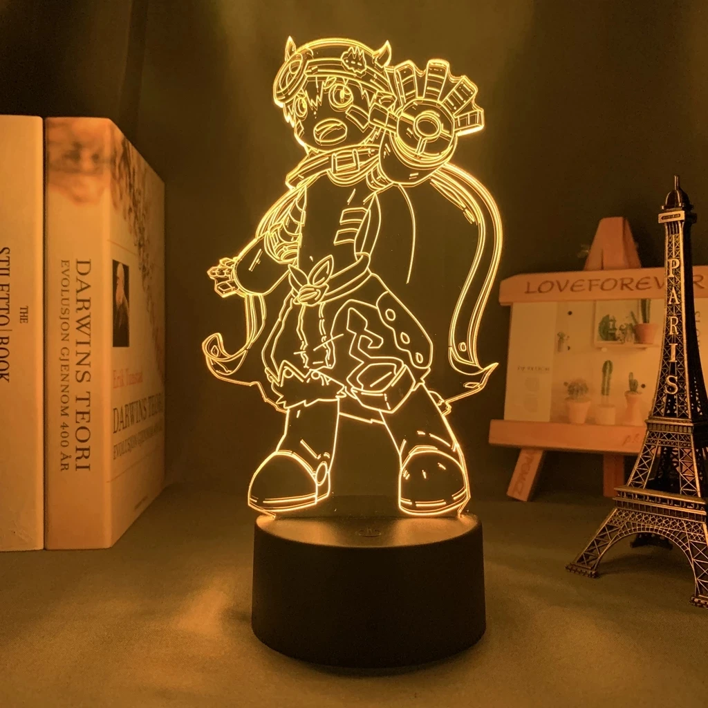 3d Led Light Anime Made in Abyss for Bedroom Decor Night Light Kids Brithday Gift Manga Room Table 3d Lamp Made in Abyss
3d Led Light Anime Made in Abyss for Bedroom Decor Night Light Kids Brithday Gift Manga Room Table 3d Lamp Made in Abyss