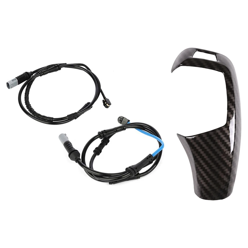 1Pcs Car Gear Shift Panel Frame Gear Knob Cover Head Trim & 2Pcs Front+Rear Disc Brake Pad Wear Sensor 34356791958
1Pcs Car Gear Shift Panel Frame Gear Knob Cover Head Trim & 2Pcs Front+Rear Disc Brake Pad Wear Sensor 34356791958