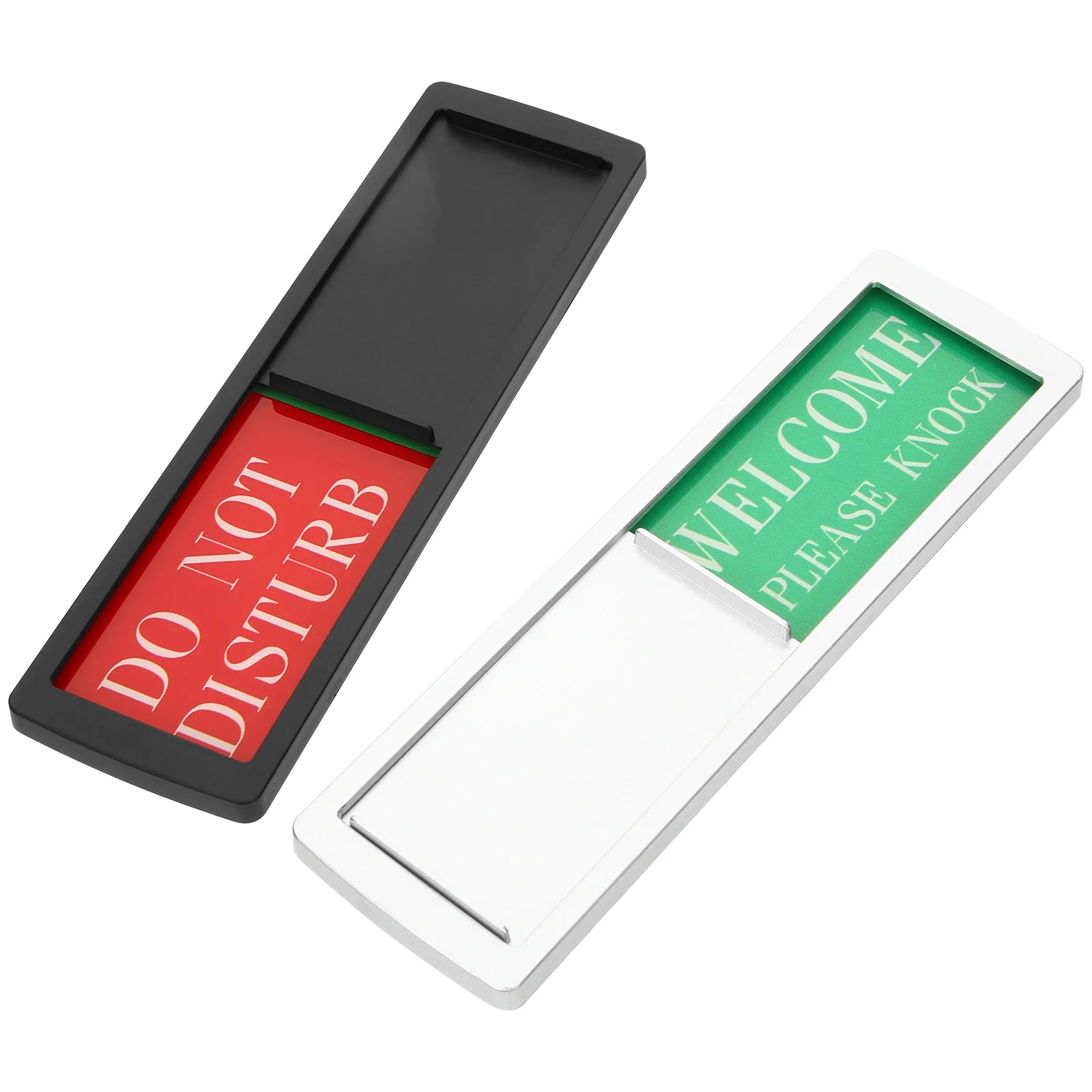 2 pcs Privacy Do Not Disturb Sign Magnetic Slider Do Not Disturb Door Sign for Office
2 pcs Privacy Do Not Disturb Sign Magnetic Slider Do Not Disturb Door Sign for Office