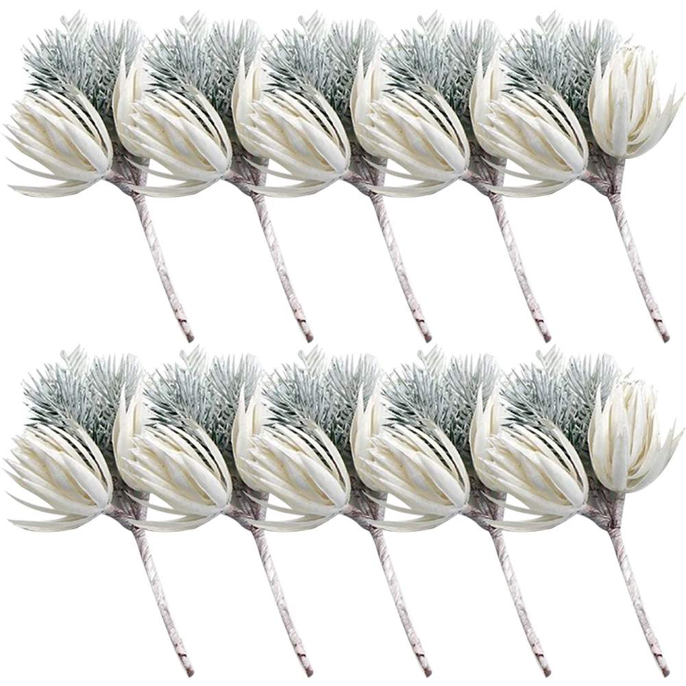 10pcs Artificial Pine Needles Fake Plants Branches Artificial Flowers For Christmas Tree Decorations Xmas Home Ornament Decor
10pcs Artificial Pine Needles Fake Plants Branches Artificial Flowers For Christmas Tree Decorations Xmas Home Ornament Decor