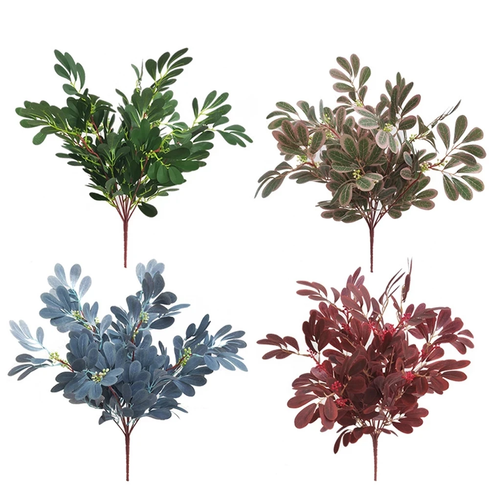 Artificial Eucalyptus Leaves Party Wedding Flowers DIY Bridal Bouquet For Home Garden Flower Decor 1Pcs
Artificial Eucalyptus Leaves Party Wedding Flowers DIY Bridal Bouquet For Home Garden Flower Decor 1Pcs