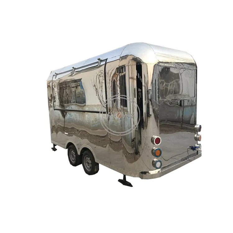 OEM Stainless Steel Food Trailer Truck Airstream Catering Ice Cream Fast Food Vending Kiosk Cart for Sale
OEM Stainless Steel Food Trailer Truck Airstream Catering Ice Cream Fast Food Vending Kiosk Cart for Sale