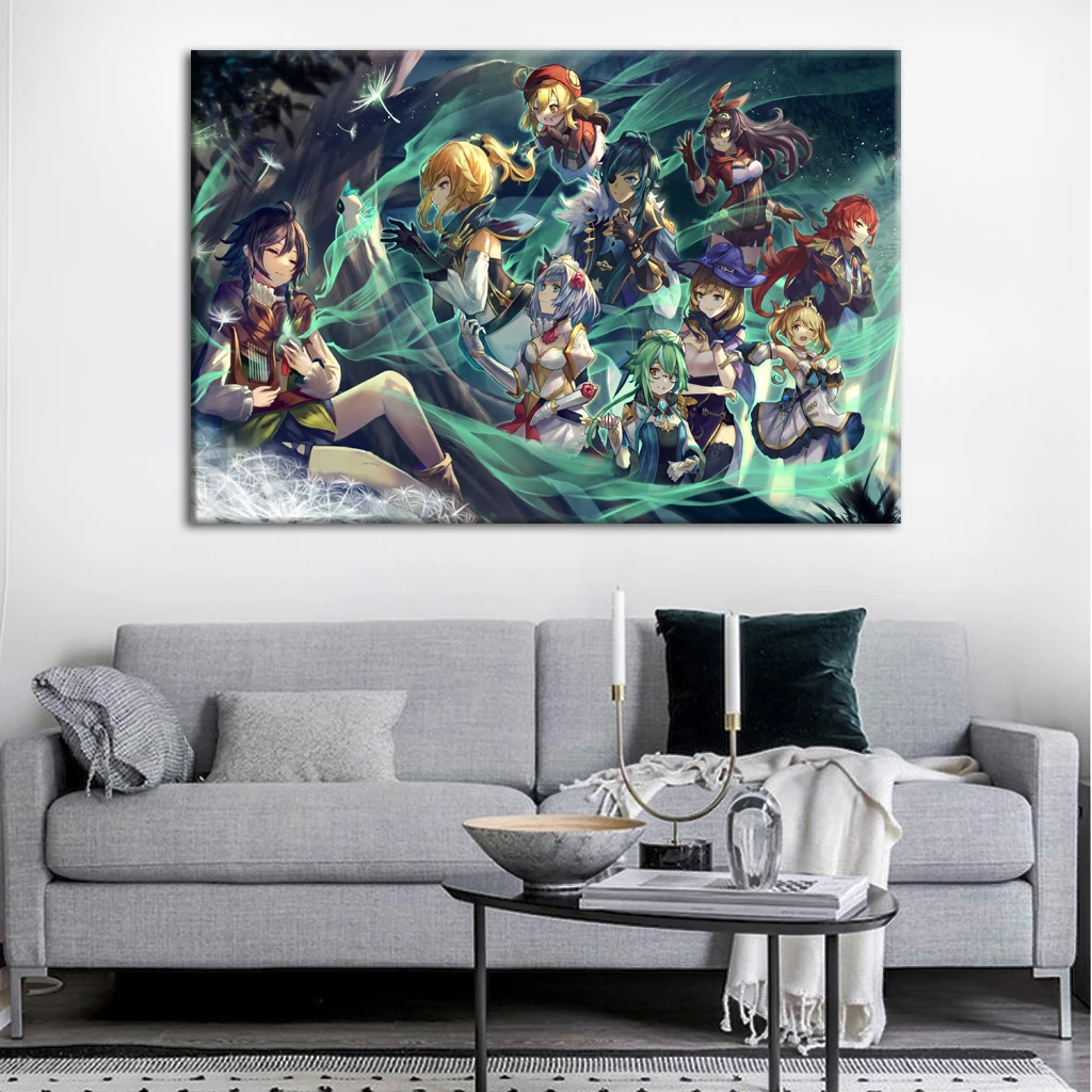 Game Poster Genshin Impact Game Barbatos Prints Classic Canvas Painting Living Room Decoration Modern Wall Art Home Decor
Game Poster Genshin Impact Game Barbatos Prints Classic Canvas Painting Living Room Decoration Modern Wall Art Home Decor
