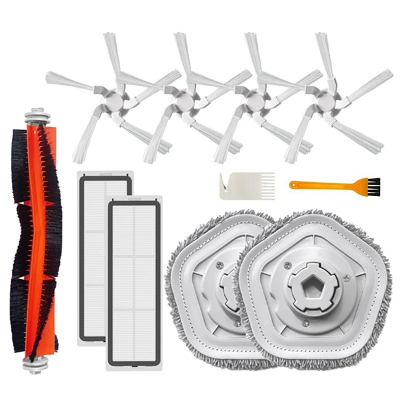 Аксессуары для пылесоса Xiaomi Dreame Bot W10 W10pro, основная боковая щетка, HEPA фильтр, тряпичная тряпка, запасные части
Аксессуары для пылесоса Xiaomi Dreame Bot W10 W10pro, основная боковая щетка, HEPA фильтр, тряпичная тряпка, запасные части