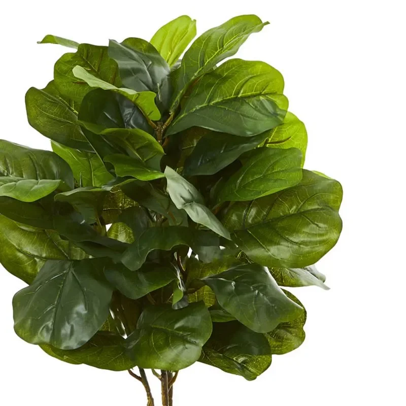 Stylish Elegant Fiddle Leaf Artificial Tree in White Tower Planter, perfect for home decoration.
Stylish Elegant Fiddle Leaf Artificial Tree in White Tower Planter, perfect for home decoration.