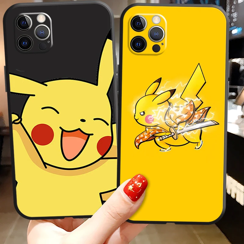 Pokemon Pikachu Phone Cases For iPhone 11 12 Pro MAX 6S 7 8 Plus XS MAX 12 13 Mini X XR SE 2020 Funda Soft TPU Back Cover Coque
Pokemon Pikachu Phone Cases For iPhone 11 12 Pro MAX 6S 7 8 Plus XS MAX 12 13 Mini X XR SE 2020 Funda Soft TPU Back Cover Coque