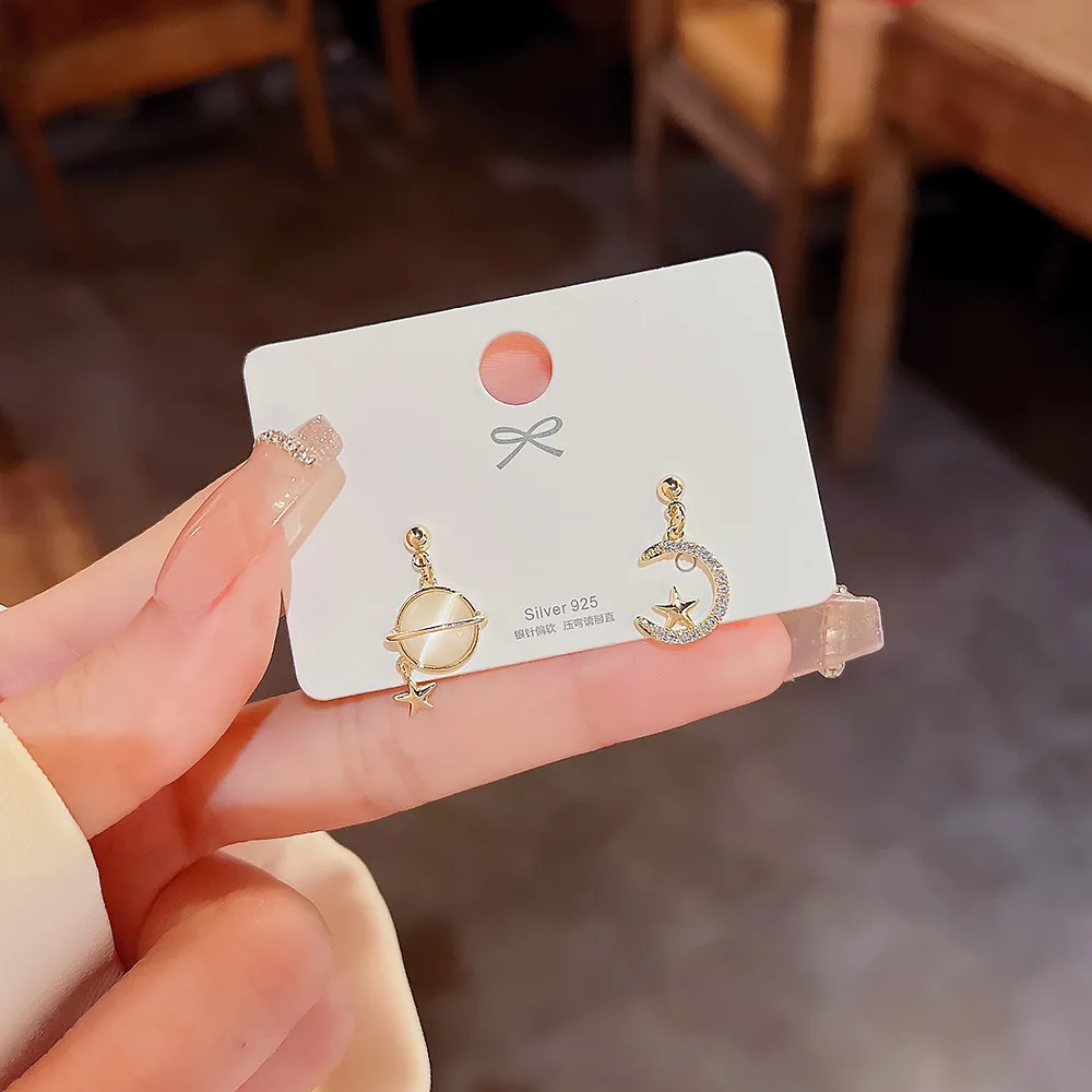 WANGAIYAO 2022 new fashion trendy star, moon, river, opal earrings, niche design, high-end light luxury earrings, female earring
WANGAIYAO 2022 new fashion trendy star, moon, river, opal earrings, niche design, high-end light luxury earrings, female earring