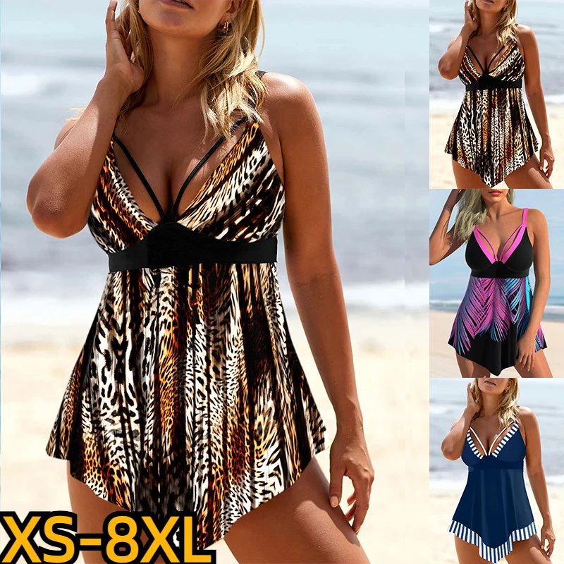 2023 New Women Two Piece Tankini Swimwear Beachwear Swimsuit Bathing Suit Sexy High Waist Summer New Design Printing Monokini
2023 New Women Two Piece Tankini Swimwear Beachwear Swimsuit Bathing Suit Sexy High Waist Summer New Design Printing Monokini