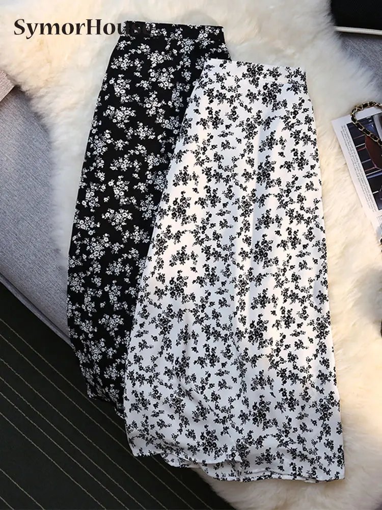 Floral Prints Skirts Womens 2022 Summer Fashion Clothing White High Waist Back Elastic Band Elegant Ladies Midi A -Line Skirt
Floral Prints Skirts Womens 2022 Summer Fashion Clothing White High Waist Back Elastic Band Elegant Ladies Midi A -Line Skirt
