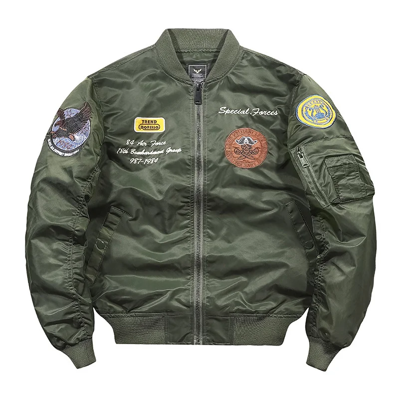 Men's Jacket Spring Autumn Bomber New Cargo Casual Trend Slim Handsome Korean Version Clothing bomber jackets heated jacket
Men's Jacket Spring Autumn Bomber New Cargo Casual Trend Slim Handsome Korean Version Clothing bomber jackets heated jacket