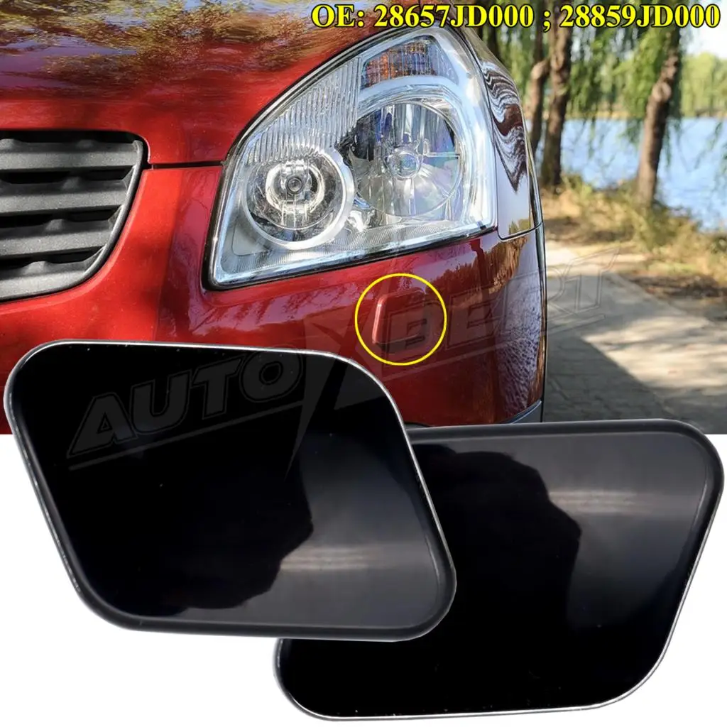 Headlight Washer Nozzle Cover 28658JD000 28858JD000 For Nissan Qashqai Dualis J10 2006-2010 Right Left Front Bumper Headlamp Cap
Headlight Washer Nozzle Cover 28658JD000 28858JD000 For Nissan Qashqai Dualis J10 2006-2010 Right Left Front Bumper Headlamp Cap