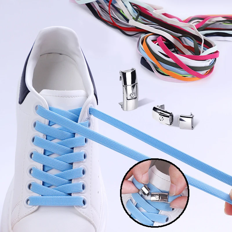 Elastic Cross buckle ShoeLaces New 1 Second Quick No Tie Shoe laces Kids Adult Unisex Sneakers Shoelace Lazy Laces Strings
Elastic Cross buckle ShoeLaces New 1 Second Quick No Tie Shoe laces Kids Adult Unisex Sneakers Shoelace Lazy Laces Strings