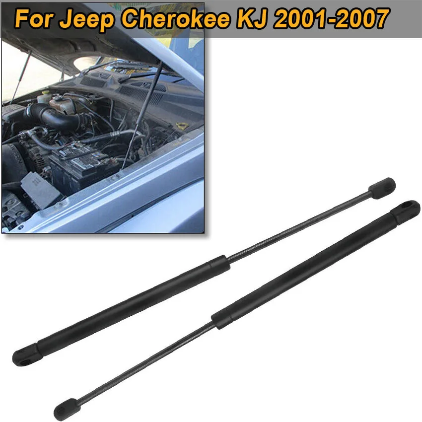 For Jeep Cherokee KJ 2001-2007 Front Bonnet Boot Gas Struts Bar Hood Lift Support Spring Shock Car Tuning Accessories 55360411AB
For Jeep Cherokee KJ 2001-2007 Front Bonnet Boot Gas Struts Bar Hood Lift Support Spring Shock Car Tuning Accessories 55360411AB