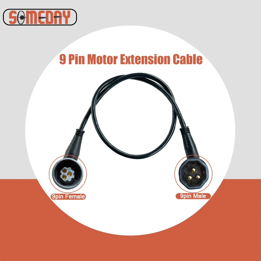 9 Pin Julet Wheel Hub Motor Cable 600mm Ebike Motor Extension Cable Waterproof Connector for Electric Bicycle Kit Accessories
9 Pin Julet Wheel Hub Motor Cable 600mm Ebike Motor Extension Cable Waterproof Connector for Electric Bicycle Kit Accessories