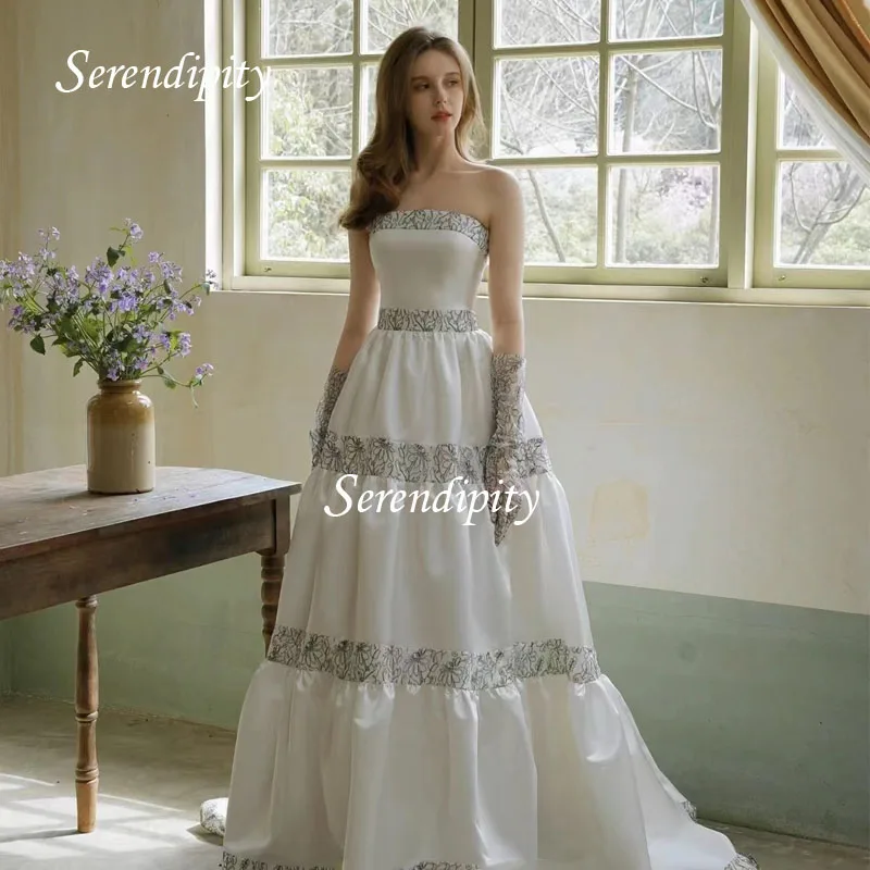 Serendipity Simple Strapless Backless Sleeveless Mermaid Evening Dress 2023 Appliqué Satin Floor-Length Dress Prom Gowns
Serendipity Simple Strapless Backless Sleeveless Mermaid Evening Dress 2023 Appliqué Satin Floor-Length Dress Prom Gowns