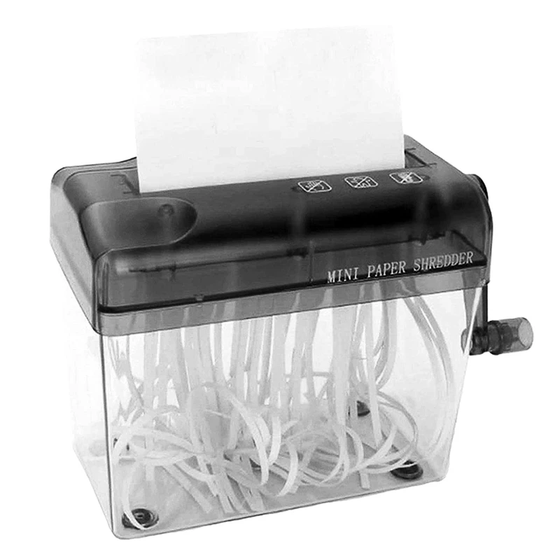 Mini Hand Shredder Portable Paper Shredder A6 Manual Shredder Documents Paper Cutting Tool Home Office Desktop
Mini Hand Shredder Portable Paper Shredder A6 Manual Shredder Documents Paper Cutting Tool Home Office Desktop