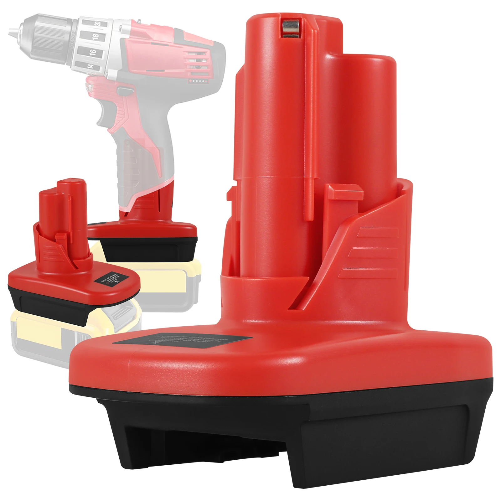 Адаптер для аккумулятора, совместимый с безопасным преобразователем литиевых батарей M18, легкий адаптер от 18 В до 12 В, беспроводной преобразователь электроинструмента
Адаптер для аккумулятора, совместимый с безопасным преобразователем литиевых батарей M18, легкий адаптер от 18 В до 12 В, беспроводной преобразователь электроинструмента