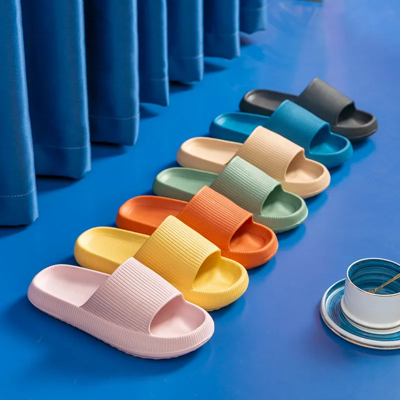 Indoor Bathroom Flip Flops Soft Non-slip Women's Thick Platform Slippers EVA Summer Shoes Women Slippers
Indoor Bathroom Flip Flops Soft Non-slip Women's Thick Platform Slippers EVA Summer Shoes Women Slippers