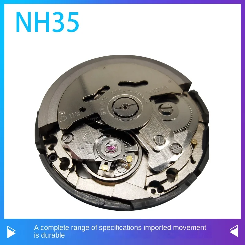 Аксессуары для часов, японский оригинальный новый механизм NH35A Seiko, механический механизм NH35
Аксессуары для часов, японский оригинальный новый механизм NH35A Seiko, механический механизм NH35