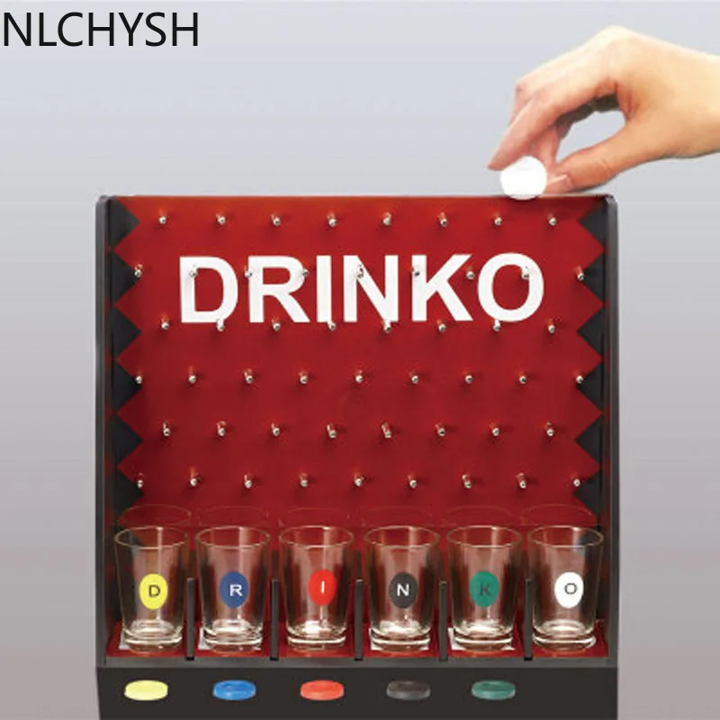

Drinking Board Game Drink Shot Drinking Party Game For Fun Ball Party Funny Drinking Drinko Games Entertainment for Family