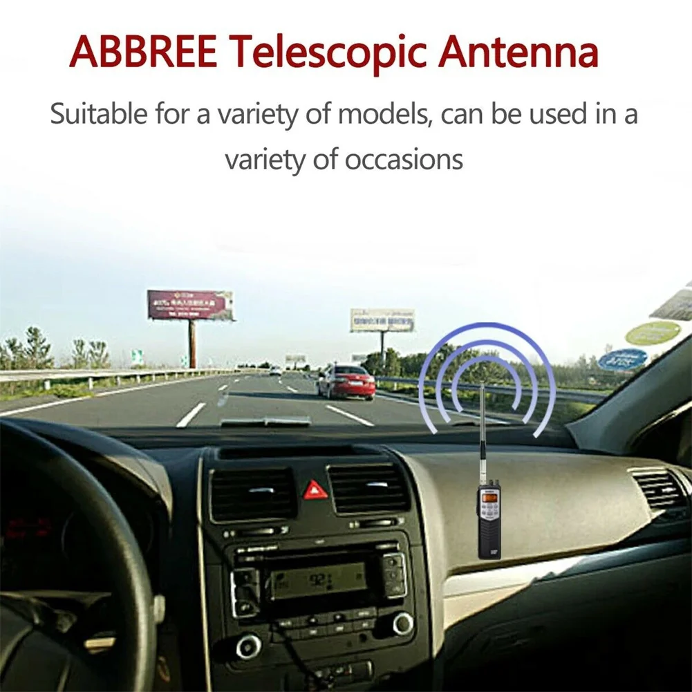 27Mhz BNC Retractable 23/130cm Antenna 20W Portable For Handheld/Portable CB Walkie Talkie For Uniden For Maxon HCB-10C
27Mhz BNC Retractable 23/130cm Antenna 20W Portable For Handheld/Portable CB Walkie Talkie For Uniden For Maxon HCB-10C