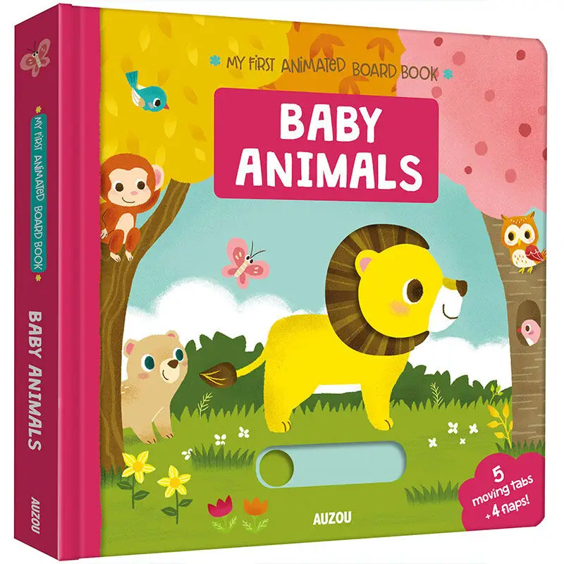 My Animated Book - Baby AnimalsOriginal Children's English Books Board Book Colouring English Activity Picture Book for Kids
My Animated Book - Baby AnimalsOriginal Children's English Books Board Book Colouring English Activity Picture Book for Kids